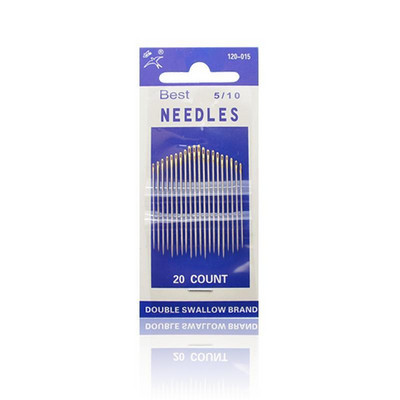 Rozsdamentes acél több méretű varrótű Arany hímző szövet keresztszemes tűk készlet Eszközök Varró kézzel készített tűk