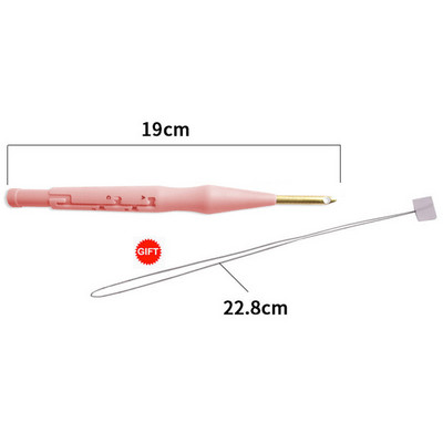 Reguliuojama stebuklinga siuvinėjimo adata „pasidaryk pats“ įrankių rinkinys, plastikiniai amatai, rankinis rašiklis Punch kryžminio dygsnio siuvimo priedai