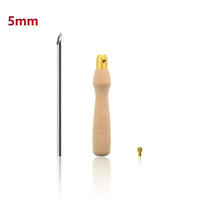 3,5 mm/5 mm Adīšana Izšūšana Pildspalva krustdūriens Aušana Filcēšana Amatniecība Perforators Adatas Vītnes Koka Rokturis Pašu šūšanas rīki Dropsh