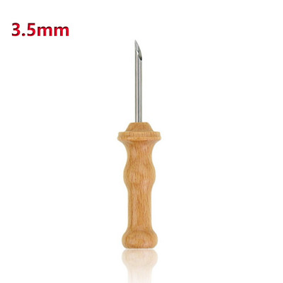 3,5 mm/5 mm Adīšana Izšūšana Pildspalva krustdūriens Aušana Filcēšana Amatniecība Perforators Adatas Vītnes Koka Rokturis Pašu šūšanas rīki Dropsh