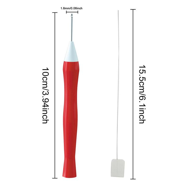 Siuvinėjimo Punch Adatos Kilimėlis Siuvinėjimo Tambūro kablys su Metaliniais rašikliais Siuvinėjimo Siuvinėjimo kryželiu rinkinys Rankdarbių siuvimo adata