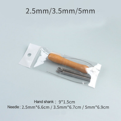 Σετ βελόνας διάτρησης Poke Needles Στυλό για κέντημα Ρυθμιζόμενο Poking Cross Stitch Εργαλεία Αλλαγή κεφαλής DIY Craft Αξεσουάρ ραπτικής