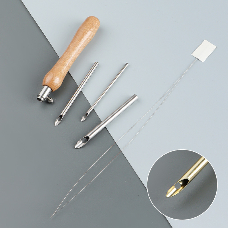 Σετ βελόνας διάτρησης Poke Needles Στυλό για κέντημα Ρυθμιζόμενο Poking Cross Stitch Εργαλεία Αλλαγή κεφαλής DIY Craft Αξεσουάρ ραπτικής