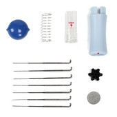 Filcēšanas adatu komplekts ar 7 adatām Filcēšanas dūriena perforators Vilnas filca adata D0AC