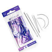 7 Izmēri Nerūsējošā tērauda lielas acs adatas Krustdūriena adatas Izšūšanas Dīvāns Darbarīks Mājsaimniecības šūšanas amatniecība Tamborēšanas komplekts