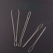 2 Τύποι Κλιπ ρούχων υψηλής ποιότητας Εργαλεία ραψίματος DIY Ελαστική ταινία Διάτρηση με κλωστή Cross Stitch Wear Elastic Clamp Οδηγός ζώνης