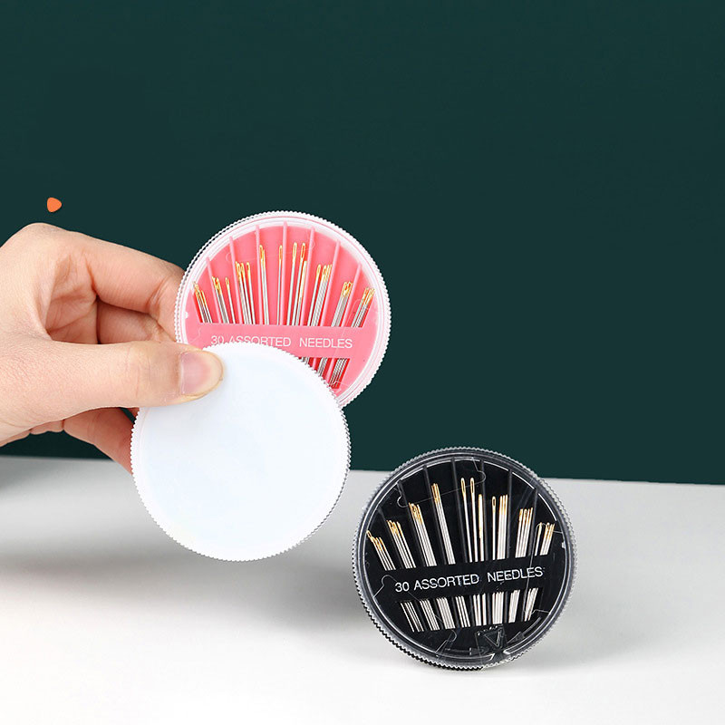 30 τεμ./Κουτί Premium βελόνες ραπτικής στο χέρι Διάφορες βελόνες κεντήματος Μεγάλες βελόνες ματιών Κιτ ραπτικής με διασταυρούμενη βελονιά Αξεσουάρ ραπτικής