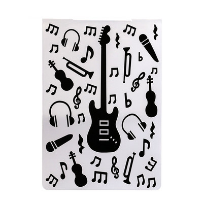 3D reljefinis aplankas Skaidrus reljefinis plastikinių plokščių dizainas, skirtas „pasidaryk pats“ popieriaus pjaustymo štampams „Scrapbooking“ dovanų kortelė 10,5x14,5 cm