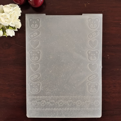 AZSG Ziedi/Koki/Putni/Ainavu reljefa mape DIY Scrapbooking Papīra kartītēm Dekoratīvo amatniecības Plastmasas Plāksne