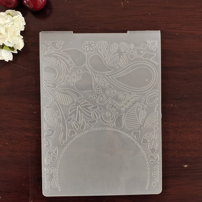 AZSG Ziedi/Koki/Putni/Ainavu reljefa mape DIY Scrapbooking Papīra kartītēm Dekoratīvo amatniecības Plastmasas Plāksne