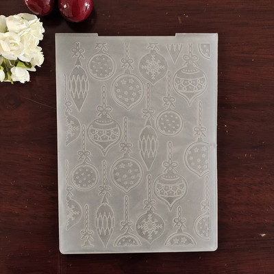 AZSG Ziedi/Koki/Putni/Ainavu reljefa mape DIY Scrapbooking Papīra kartītēm Dekoratīvo amatniecības Plastmasas Plāksne