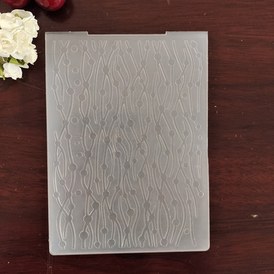 AZSG Ziedi/Koki/Putni/Ainavu reljefa mape DIY Scrapbooking Papīra kartītēm Dekoratīvo amatniecības Plastmasas Plāksne