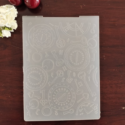 AZSG Ziedi/Koki/Putni/Ainavu reljefa mape DIY Scrapbooking Papīra kartītēm Dekoratīvo amatniecības Plastmasas Plāksne