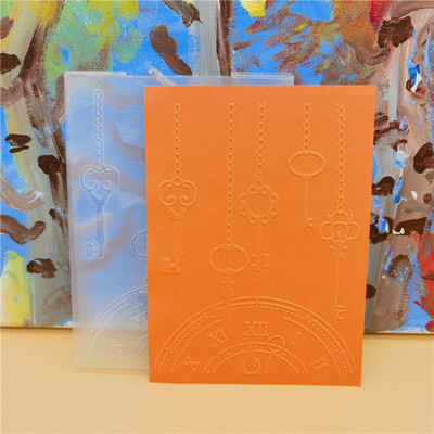 3D Ziedu Fona Reljefs Mape Plastmasas Scrapbooking Amatniecība Reljefs Mapes Karšu izgatavošana Izejmateriāli Zīmogi Veidne Jauna