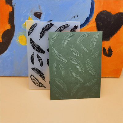 3D Ziedu Fona Reljefs Mape Plastmasas Scrapbooking Amatniecība Reljefs Mapes Karšu izgatavošana Izejmateriāli Zīmogi Veidne Jauna