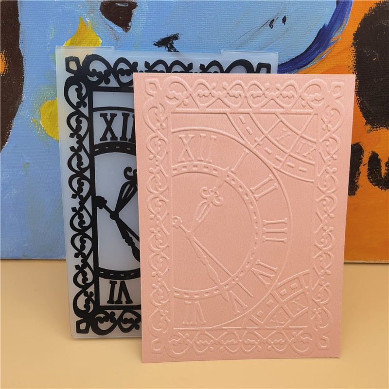 3D Ziedu Fona Reljefs Mape Plastmasas Scrapbooking Amatniecība Reljefs Mapes Karšu izgatavošana Izejmateriāli Zīmogi Veidne Jauna