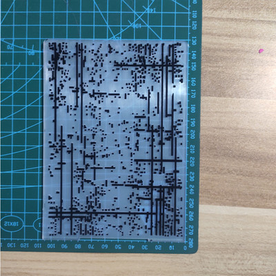 Mūzikas zvaigzne PLASTMASAS IESPĒJOŠA MAPE DIY albums albuma kartīšu iesaiņojums, dekors Griešanas matricas, papīra amatniecības Ziemassvētku veidne