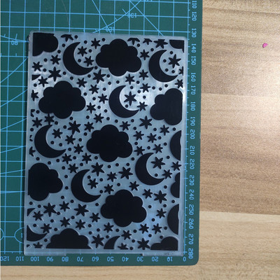 Mūzikas zvaigzne PLASTMASAS IESPĒJOŠA MAPE DIY albums albuma kartīšu iesaiņojums, dekors Griešanas matricas, papīra amatniecības Ziemassvētku veidne