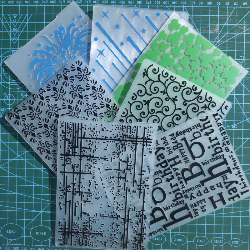 Mūzikas zvaigzne PLASTMASAS IESPĒJOŠA MAPE DIY albums albuma kartīšu iesaiņojums, dekors Griešanas matricas, papīra amatniecības Ziemassvētku veidne