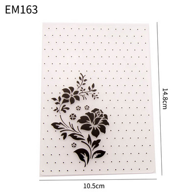 Πλαστικό πρότυπο Κάρτα χειροτεχνίας κατασκευής χάρτινων καρτών 1 τεμ.