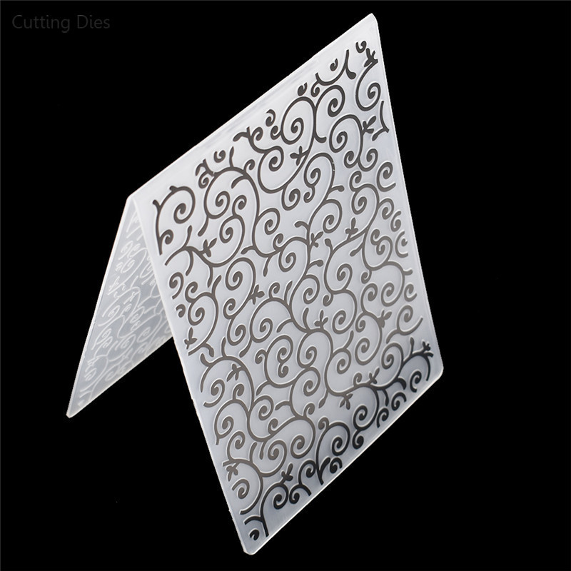 2019. gada ziedu ķieģeļi, plastmasas reljefs mapes karšu albumu izgatavošanai, veidņu veidošanas rīks Scrapbooking amatniecībai