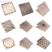 17 modeļi Ziedu reljefa mapes Jauns 2021. gada Ziemassvētku kartīšu izgatavošanas piederumi.