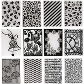 Ziemassvētku plastmasas reljefs mapes veidne DIY scrapbooking amatniecības fotoattēlu albumu kartītei svētku ar rokām darināti dekorēšanas piederumi