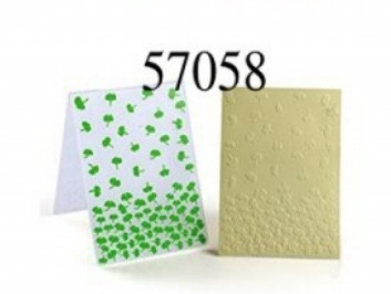 Naujausias 3D reljefinis aplankas, skaidrus reljefinis plastikinių plokščių dizainas, skirtas „pasidaryk pats“ popieriaus pjaustymo štampai „Scrapbooking“ 10,5 x 14,5 cm