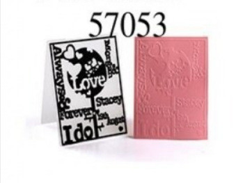 Naujausias 3D reljefinis aplankas, skaidrus reljefinis plastikinių plokščių dizainas, skirtas „pasidaryk pats“ popieriaus pjaustymo štampai „Scrapbooking“ 10,5 x 14,5 cm