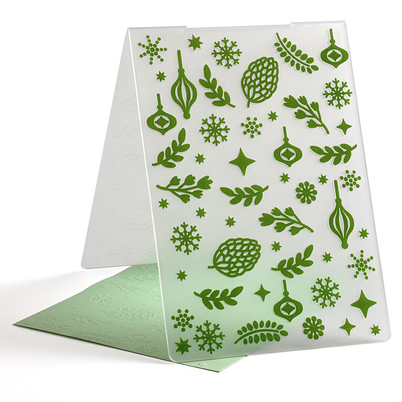 Naujausias 3D reljefinis aplankas, skaidrus reljefinis plastikinių plokščių dizainas, skirtas „pasidaryk pats“ popieriaus pjaustymo štampai „Scrapbooking“ 10,5 x 14,5 cm