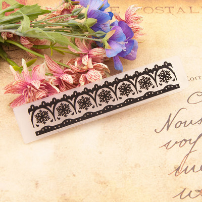 15x3 cm plastikiniai reljefiniai aplankai kortelių gamybai, gėlių fono reljefiniai aplankai, skirti „pasidaryk pats“ Scrapbooking popieriniam amatų albumui