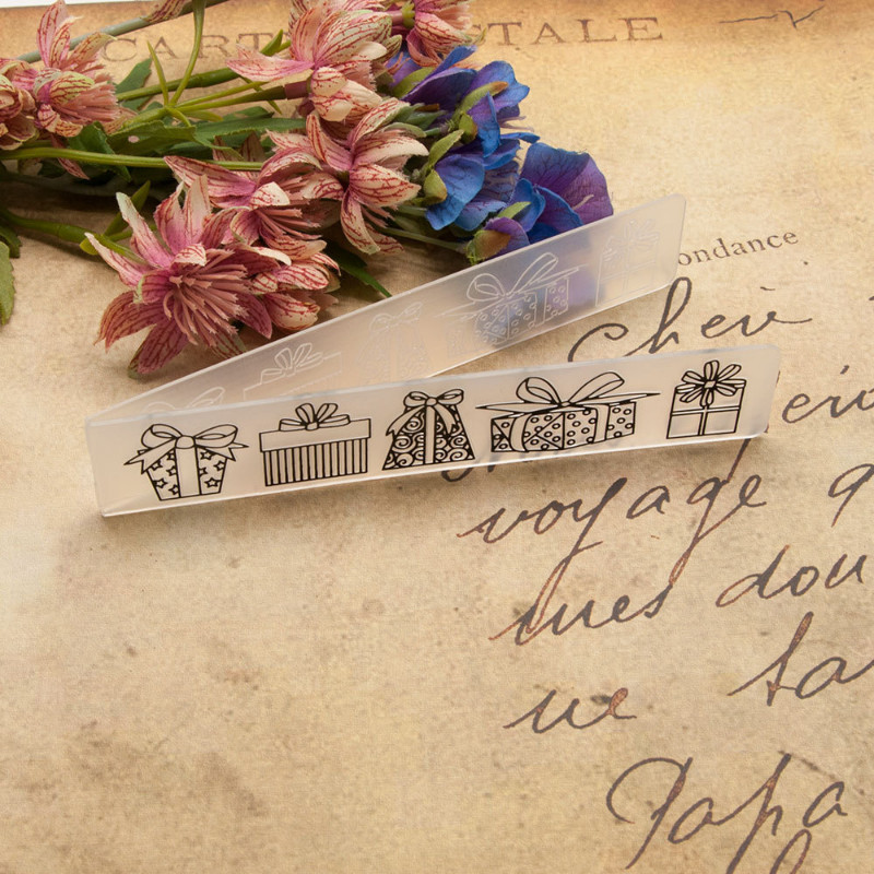 15x3 cm plastikiniai reljefiniai aplankai kortelių gamybai, gėlių fono reljefiniai aplankai, skirti „pasidaryk pats“ Scrapbooking popieriniam amatų albumui