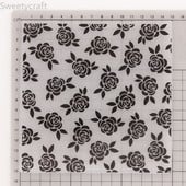 Φάκελοι με ανάγλυφο τριαντάφυλλο Νέο 2021 για χριστουγεννιάτικη κάρτα προμήθειες κατασκευής χαρτιού Scrapbooking Plastic Embosser Stencil