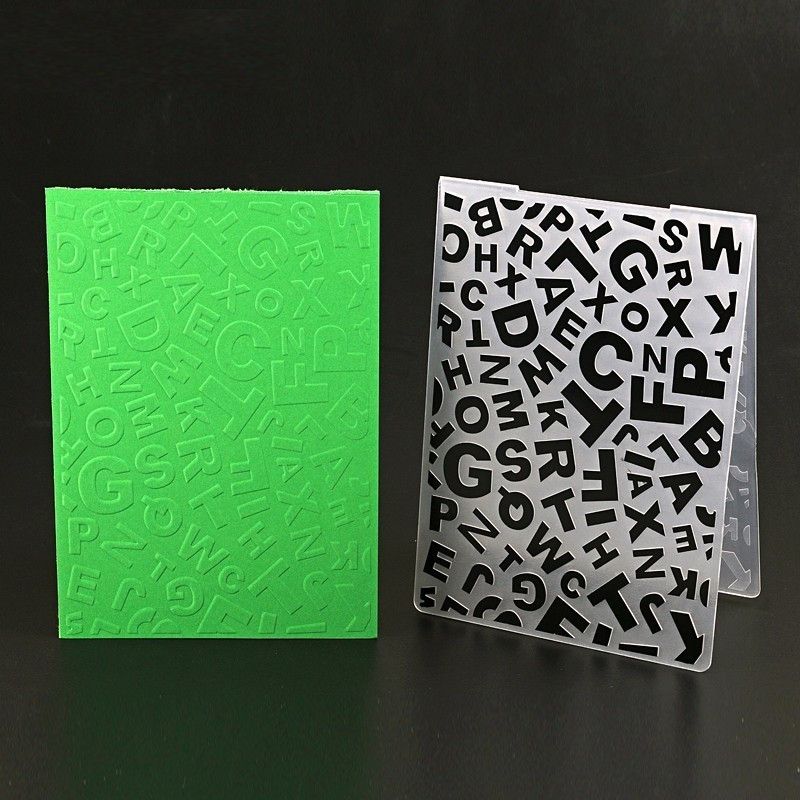 Πλαστικό ανάγλυφο φάκελο DIY Scrapbooking άλμπουμ Κάρτα κοπής μήτρες Πρότυπο χειροτεχνίας DIY Διακόσμηση κάρτας Κάνοντας διακόσμηση γάμου