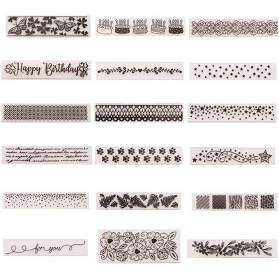 26 Design dosar embosare Șablon din plastic pentru bricolaj Scrapbooking Artizanat Album foto Card de vacanță Articole de decor lucrate manual 15x3cm