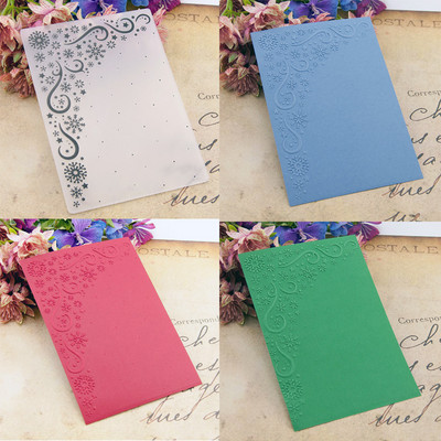 Izsmalcinātas dekoratīvas teksturētas plastmasas reljefa mapes kartīšu izgatavošanai Ziemassvētku veidņu albumu veidošanai un citiem papīra izstrādājumiem