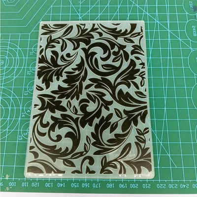 Ziedi Lapas Fona Reljefs Mape Plastmasas Plāksnes Jauns 2023 Papīra Kartes Griešanai Die Decoration Scrapbooking Reljefs