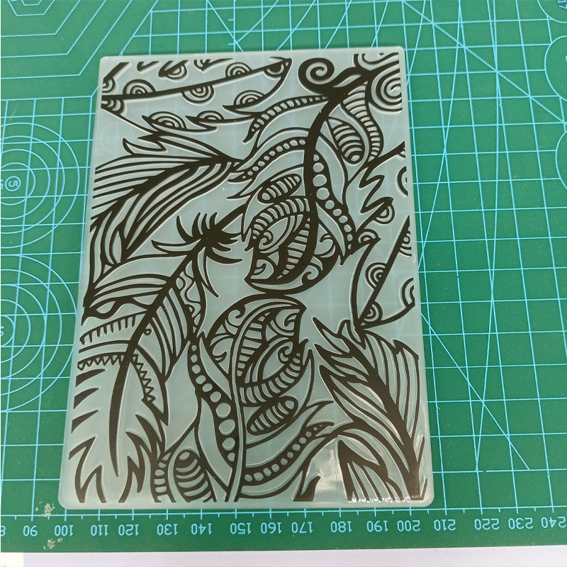 Ziedi Lapas Fona Reljefs Mape Plastmasas Plāksnes Jauns 2023 Papīra Kartes Griešanai Die Decoration Scrapbooking Reljefs