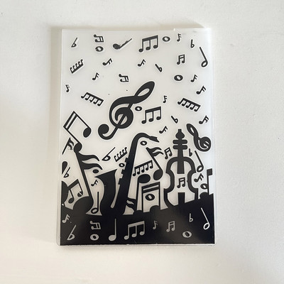 Νέα άφιξη 2023 Πλαστικό πρότυπο φακέλου με ανάγλυφο 3D για DIY Scrapbooking Κάρτα φωτογραφικών άλμπουμ χειροποίητα προμήθειες διακόσμησης