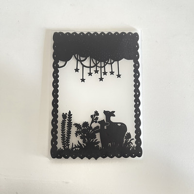 Νέα άφιξη 2023 Πλαστικό πρότυπο φακέλου με ανάγλυφο 3D για DIY Scrapbooking Κάρτα φωτογραφικών άλμπουμ χειροποίητα προμήθειες διακόσμησης