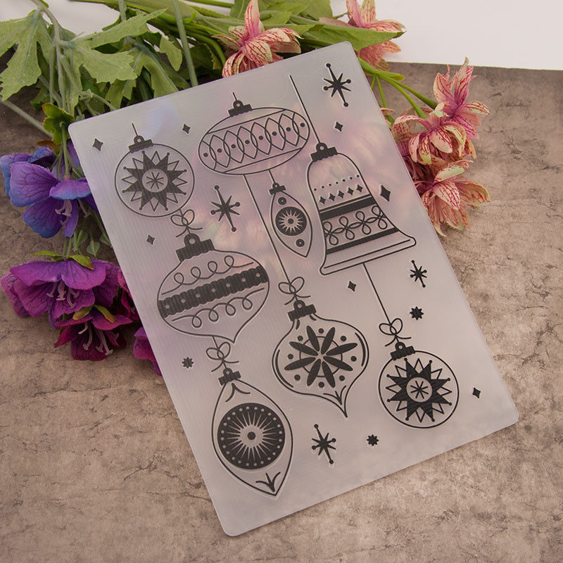 Kāzu dekoru kartīšu izgatavošana Scrapbooking DIY fotoalbumu dekors angļu plastmasas reljefs mapju trafareti 3 dizaina papīra amatniecība