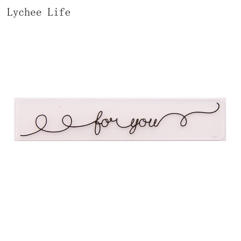 Ličī dzīves vēstules reljefs mapes plastmasa albumam DIY veidne Fondant kūka foto albuma kartīšu izgatavošana