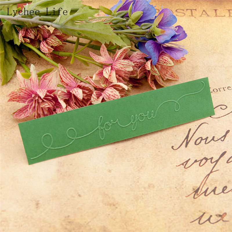 Ličī dzīves vēstules reljefs mapes plastmasa albumam DIY veidne Fondant kūka foto albuma kartīšu izgatavošana