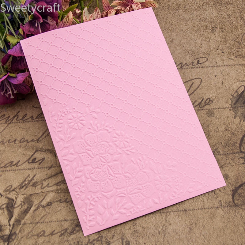Πλέγμα λουλούδι ανάγλυφο Φάκελοι Νέο 2022 για χριστουγεννιάτικη κάρτα Προμήθειες κατασκευής χαρτί χειροτεχνίας Scrapbooking Πλαστικό στένσιλ ανάγλυφο
