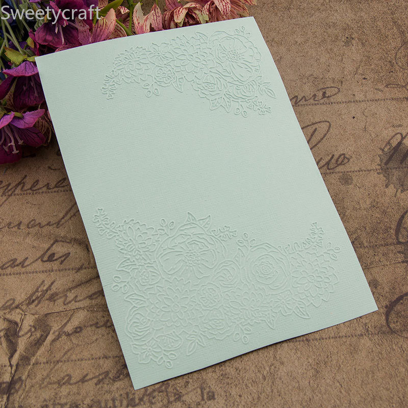 Dekoratīvās ziedu reljefa mapes Jauns 2022. gada Ziemassvētku kartīšu izgatavošanas piederumi Papīra amatniecība Scrapbooking Plastmasas reljefa trafarets