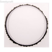 Dārza vainagu reljefa mapes Jauns 2021. gada Ziemassvētku kartīšu izgatavošanas piederumi Papīra amatniecība Scrapbooking Plastmasas reljefa trafarets