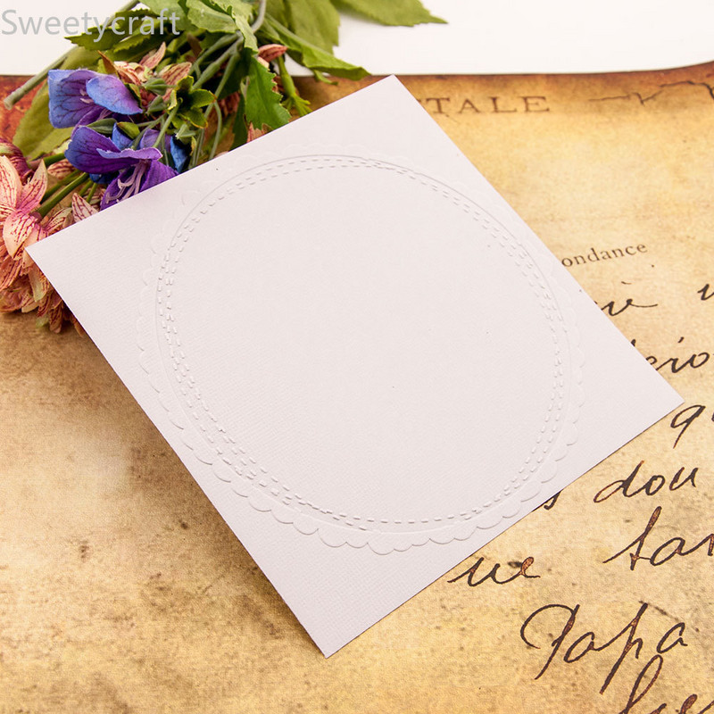 Dārza vainagu reljefa mapes Jauns 2021. gada Ziemassvētku kartīšu izgatavošanas piederumi Papīra amatniecība Scrapbooking Plastmasas reljefa trafarets