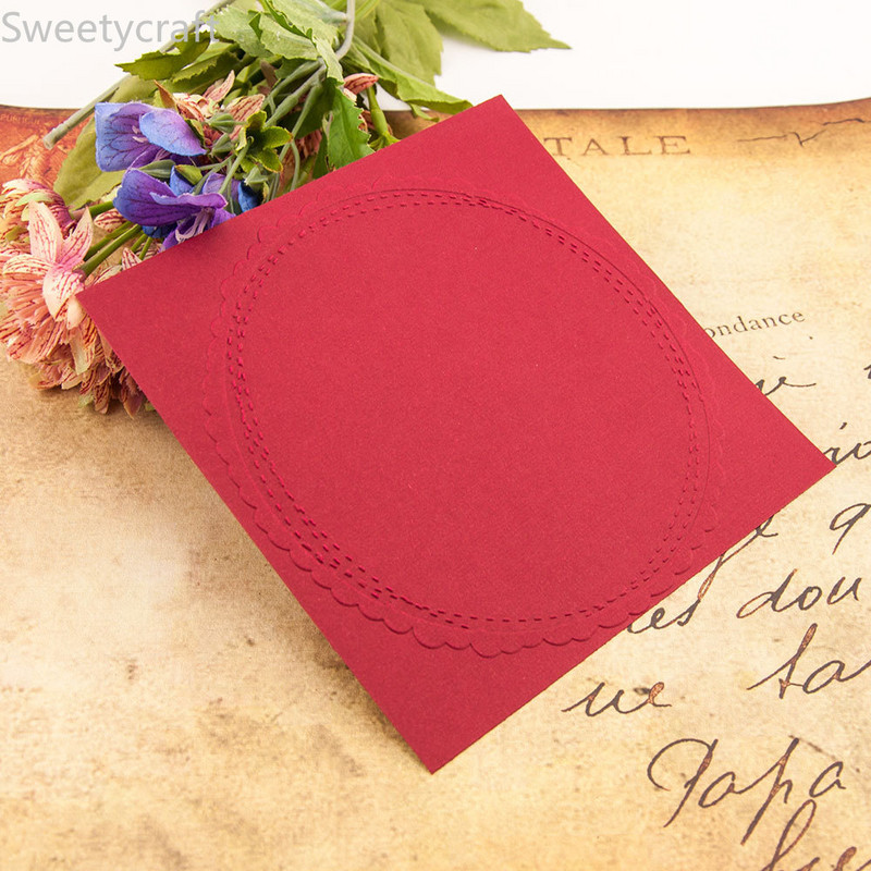 Dārza vainagu reljefa mapes Jauns 2021. gada Ziemassvētku kartīšu izgatavošanas piederumi Papīra amatniecība Scrapbooking Plastmasas reljefa trafarets