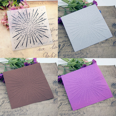 Κορδέλα πυροτέχνημα Φάκελοι με ανάγλυφη πλαστική υφή για χριστουγεννιάτικο πρότυπο Scrapbooking και άλλες χάρτινες χειροτεχνίες