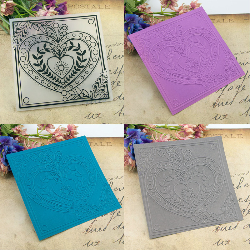 Κορδέλα πυροτέχνημα Φάκελοι με ανάγλυφη πλαστική υφή για χριστουγεννιάτικο πρότυπο Scrapbooking και άλλες χάρτινες χειροτεχνίες